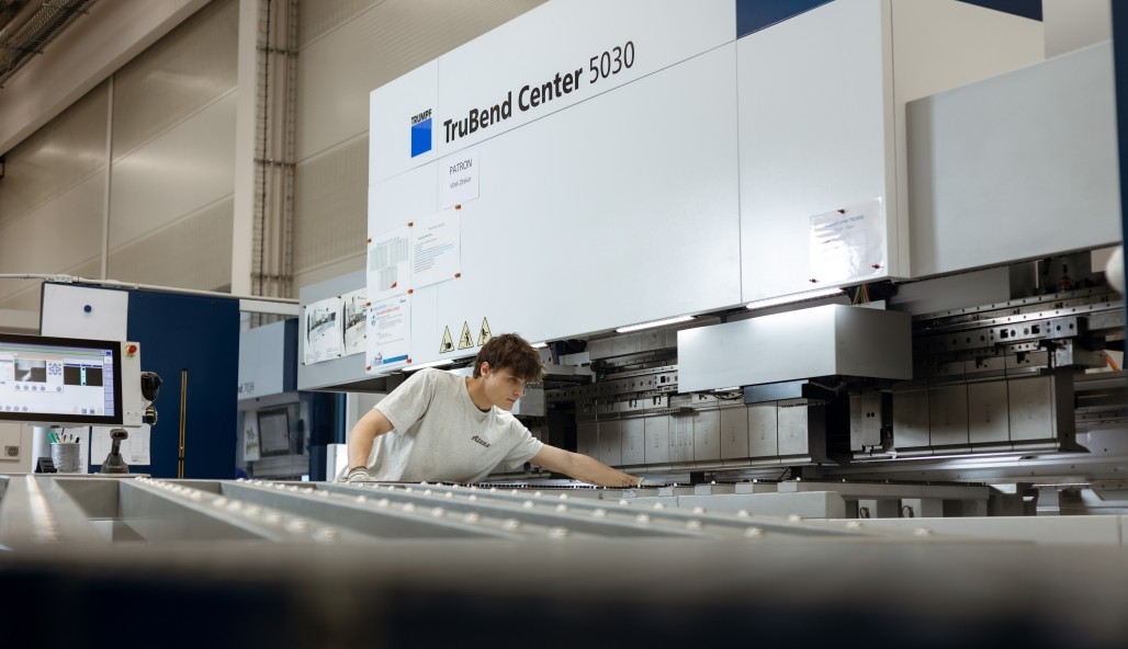 TRUMPF writes about ATREA in its TRUe magazine #3