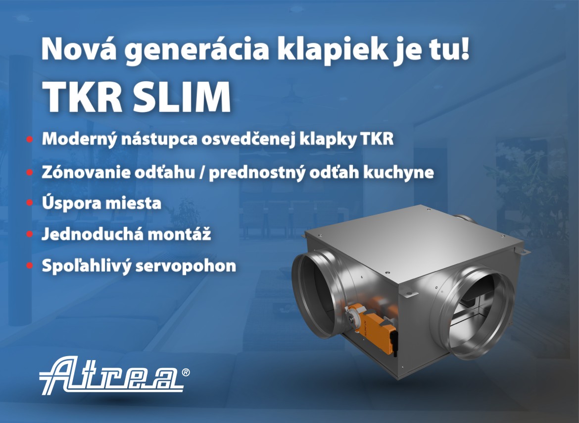Nová generácia klapiek – TKR SLIM