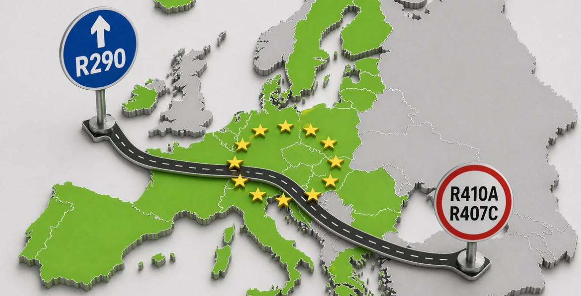 EU rajoittaa synteettisiä kylmäaineita käyttävien lämpöpumppujen myyntiä.