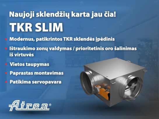 Naujos kartos sklendės – TKR SLIM