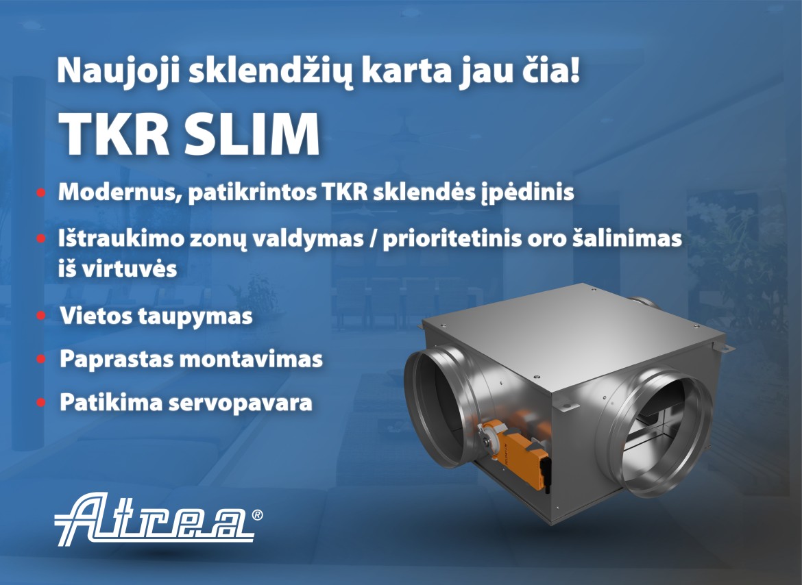Naujos kartos sklendės – TKR SLIM