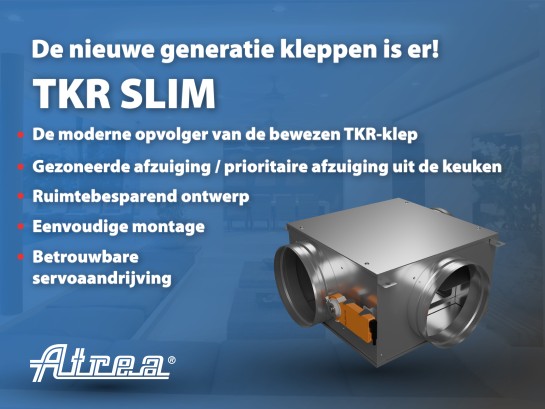 Nieuwe generatie kleppen – TKR SLIM
