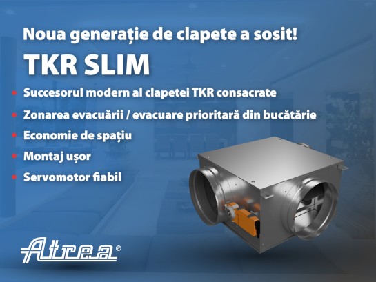 Noua generație de clapete – TKR SLIM