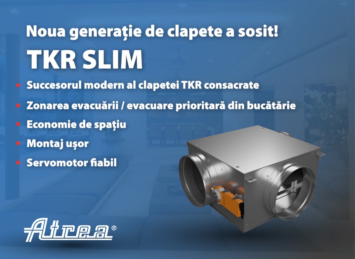 Noua generație de clapete – TKR SLIM