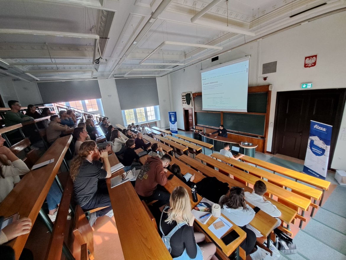 Föreläsning vid det tekniska universitetet i Wroclaw