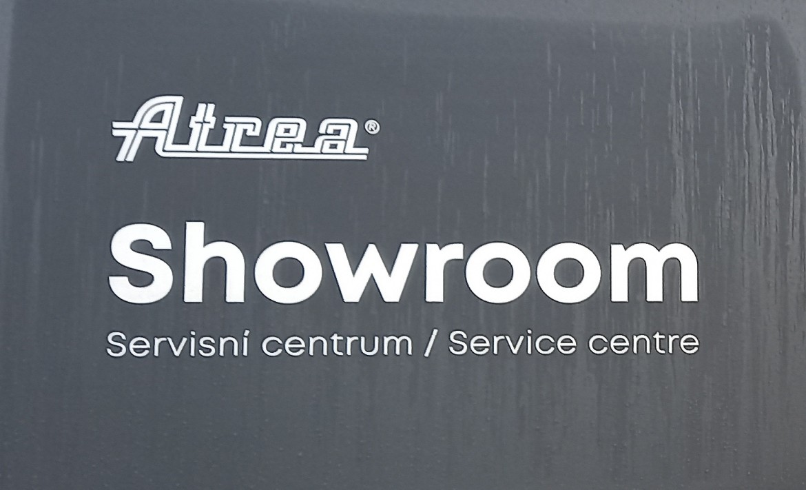 Service center showroom in Jablonec, Czech Republic