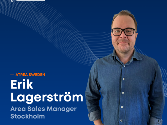 Welcome onboard, our new colleague Erik Lagerström!
