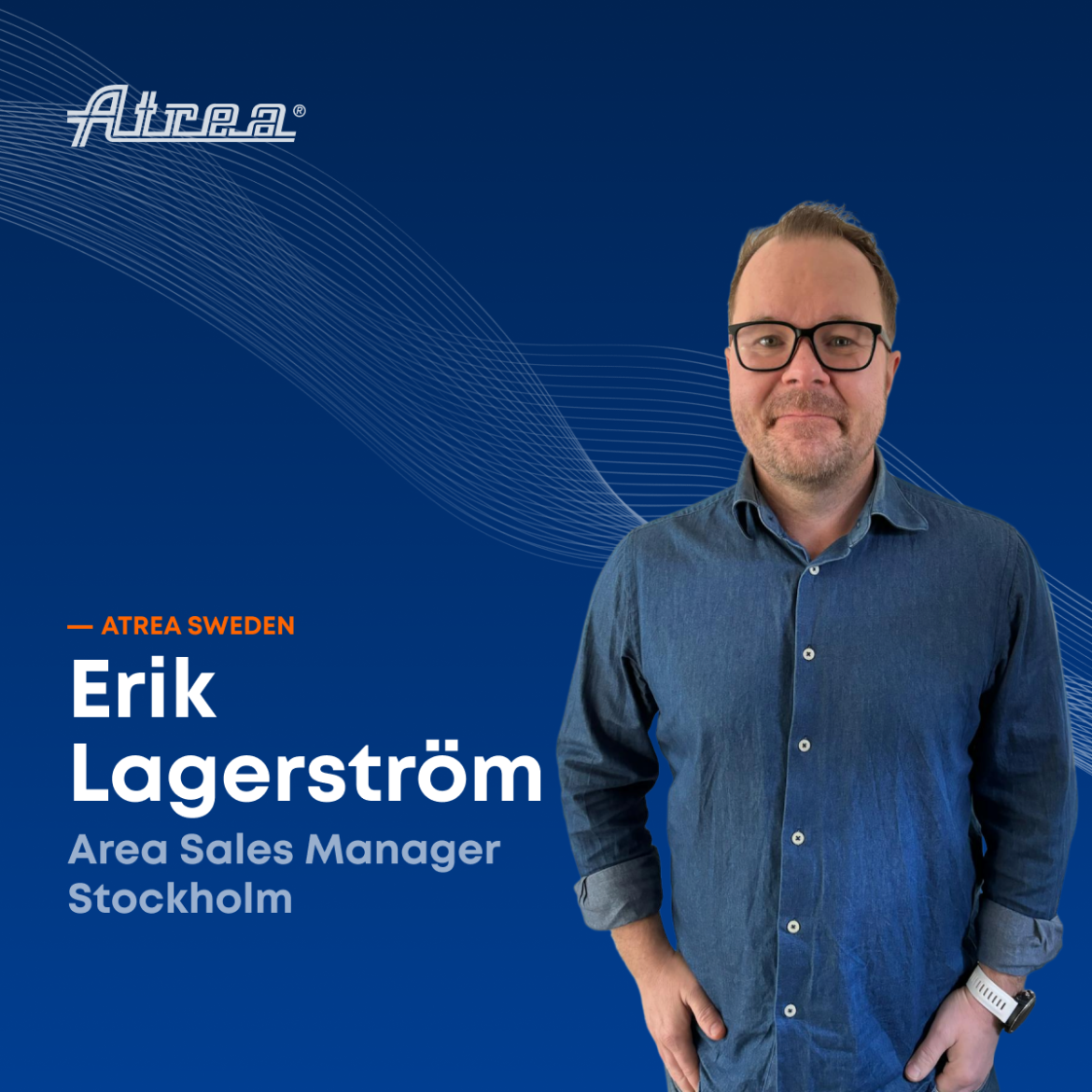 Welcome onboard, our new colleague Erik Lagerström!