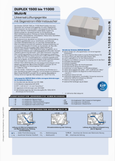Technischer Katalog DUPLEX 1500–11000 Multi-N