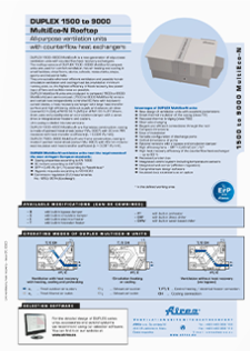 Technical catalogue DUPLEX 1500–9000 MultiEco-N