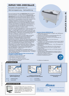 Technischer Katalog DUPLEX 1400–2400 Silent-N