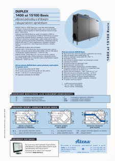 Technický list DUPLEX 1400–15100 Basic