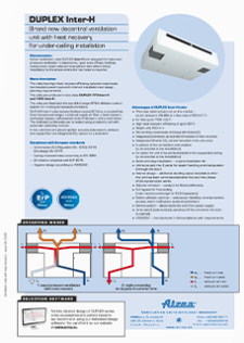 Technical catalogue DUPLEX Inter-H