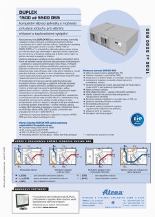 Technický list DUPLEX 1500–5500 RS5