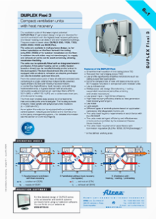 Technical catalogue DUPLEX 650–6000 Flexi 3