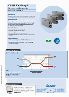 Technical catalogue DUPLEX Easy2