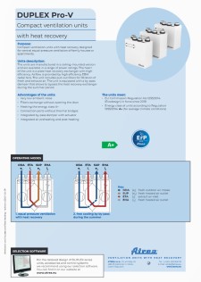 Technical catalogue DUPLEX Pro / Pro-V