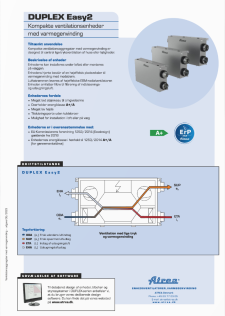 Teknisk katalog DUPLEX Easy2