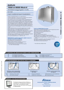 Teknisk katalog DUPLEX 1500–8000 Multi-V