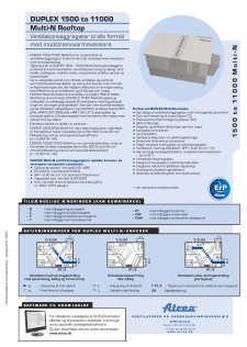 Teknisk katalog DUPLEX 1500–11000 Multi-N