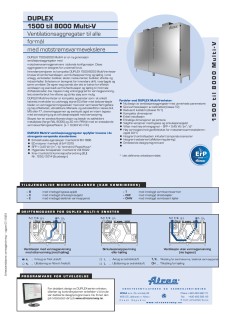 Teknisk katalog DUPLEX 1500–8000 Multi-V