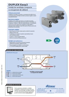 Catalog tehnic DUPLEX Easy2