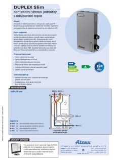 Technický list DUPLEX Slim