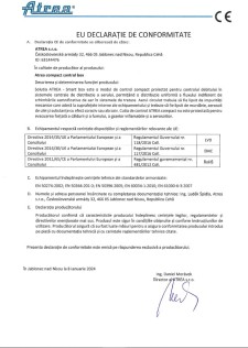 EU Declarație de conformitate – ATREA compact control box