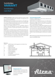 Teknisk katalog VARIANT