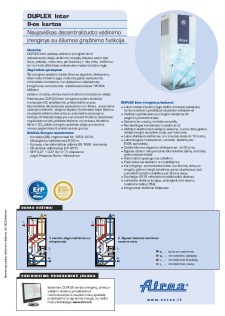 Techninis katalogas DUPLEX 850 Inter