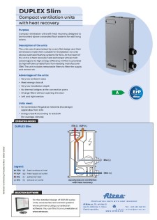 Technical cataalogue DUPLEX Slim