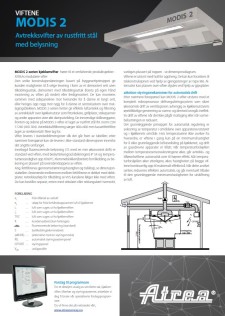 Teknisk katalog MODIS 2