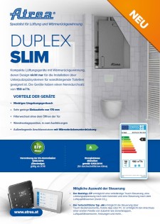 DUPLEX Slim-Broschüre