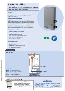 Teknisk katalog DUPLEX Slim