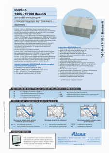 Katalog techniczny DUPLEX 1400–15100 Basic-N