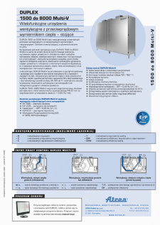 Katalog techniczny DUPLEX 1500–8000 Multi-V
