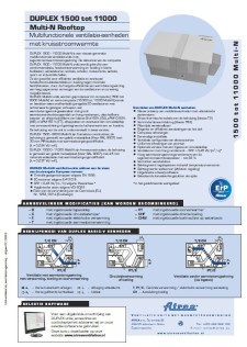 Technische catalogus DUPLEX Multi-N