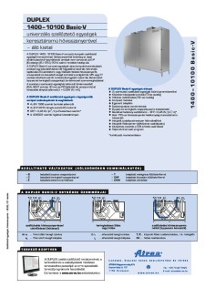 DUPLEX 1400–10100 Basic-V Műszaki katalógus