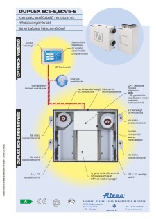 DUPLEX EC5-E/ECV5-E Müszaki katalógus (2024)