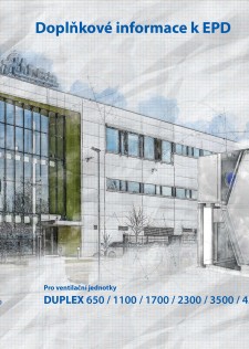 Doplňkové informace k EPD