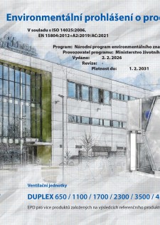 Enviromentální prohlášení o produktu Flexi 3