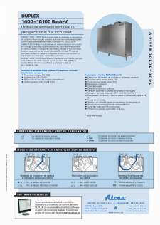 Catalog tehnic DUPLEX 1400–10100 Basic-V