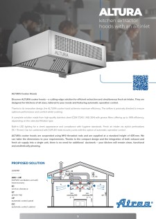 Technical catalogue ALTURA