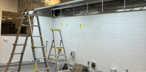 During installation