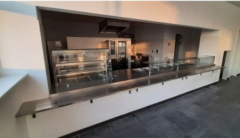 Serving counter