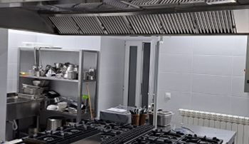 Hotelkeuken met OPTIMA afzuigkap