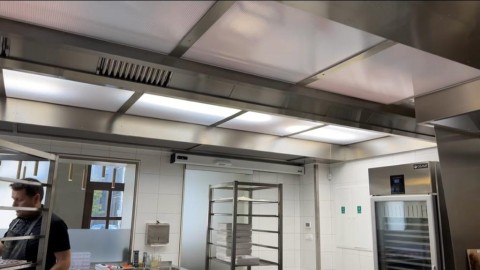 Kitchen ceiling