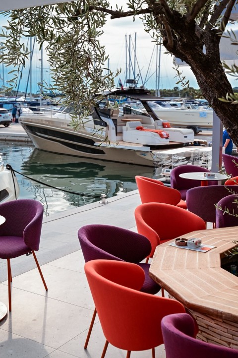 Outside of the café