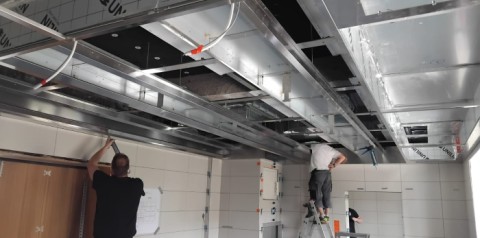 During installation