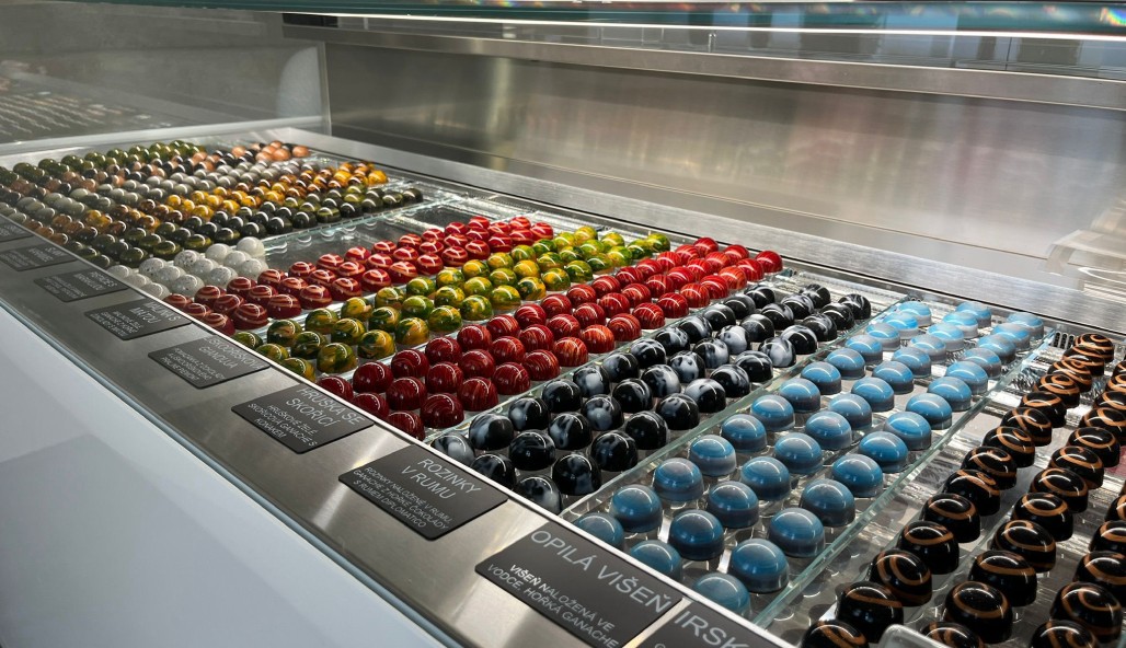 Kitchen of chocolate and gelato production, the Czech Republic